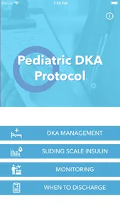Pediatric DKA Protocol screenshot 0