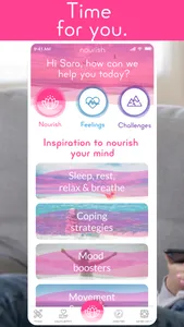 Nourish (wellbeing for mums) screenshot 0