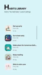 Habits-日常习惯打卡日历提醒闹钟 screenshot 9