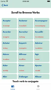VerbSquirt French Verbs screenshot 0