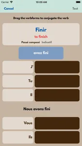 VerbSquirt French Verbs screenshot 5