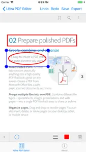 Ultra PDF Editor screenshot 4