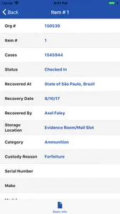 Safe Evidence Management screenshot 3