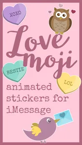 LoveMoji Animated Stickers screenshot 0