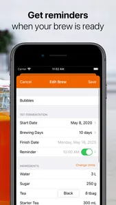 KombuchApp – Kombucha Tracker screenshot 5