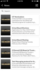 O'Donnell ISD screenshot 3