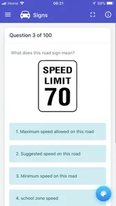 Florida Driving Test screenshot 1