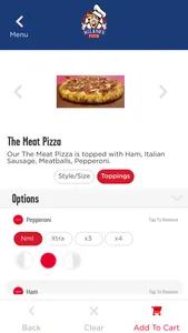 Milano’s Pizza screenshot 3