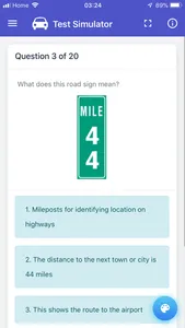 New York Driving Test screenshot 1