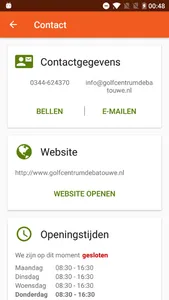 Golfcentrum de Batouwe screenshot 0