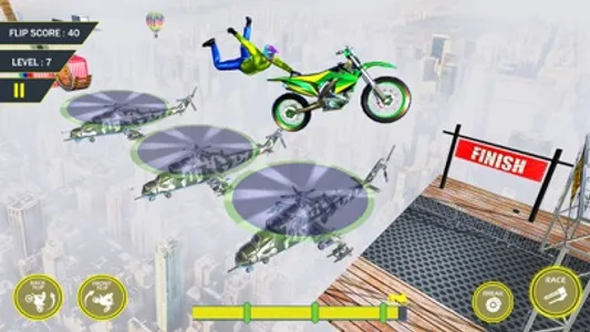 Bike Racing Megaramp Stunts 3D screenshot 6