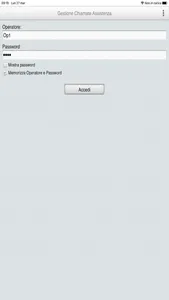 Gestione Chiamate Assistenza screenshot 0
