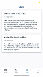 Ask Texas AFT screenshot 3