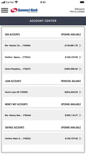 Sunwest Biz Mobile Banking screenshot 2