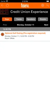 Fiserv Events screenshot 1