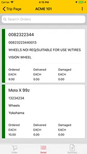 DHL Mobilefleet screenshot 2