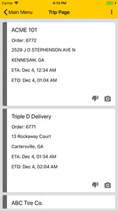 DHL Mobilefleet screenshot 4