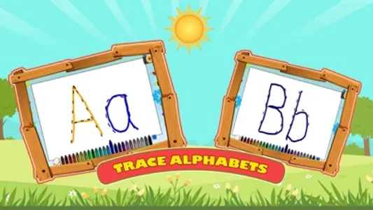 Learn ABC Animals Tracing Apps screenshot 1