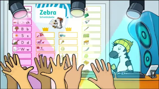 Wörter schreiben 1 mit Zebra screenshot 2
