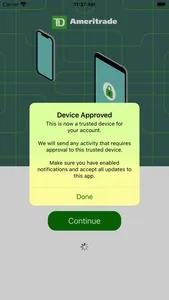 TD Ameritrade Authenticator screenshot 6