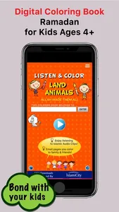 Listen & Color Land Animals screenshot 0