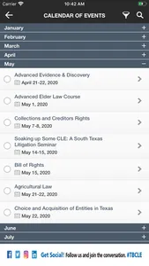 TexasBarCLE screenshot 2