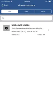 UniSecure Mobile screenshot 3