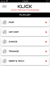 KLICK MUSIC screenshot 1