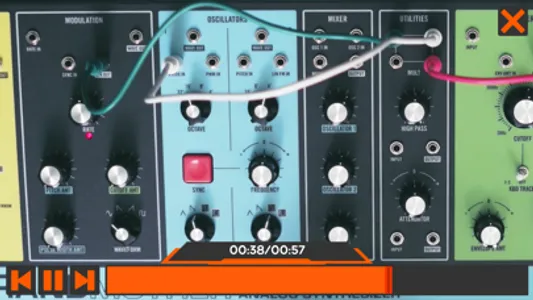 Moog Grandmother Course By AV screenshot 3