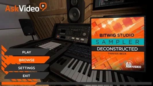 Sampler Course BitWig Studio screenshot 0