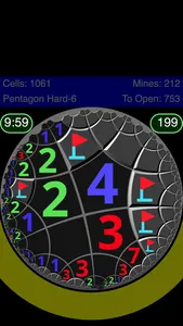 Warped Mines: Minesweeper Game screenshot 3