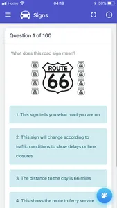 OH DMV Test screenshot 1