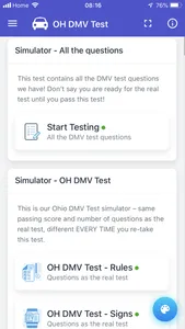 OH DMV Test screenshot 2