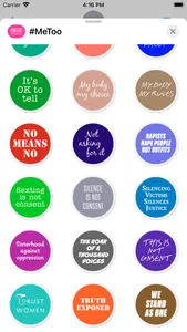 #MeToo Stickers screenshot 3