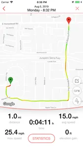 Bike GPS - Ride Tracker screenshot 1