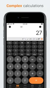 Calculator, basic and advanced screenshot 1