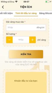 Đầu tư Vàng screenshot 5