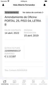 Sistema de Información EXXACON screenshot 1