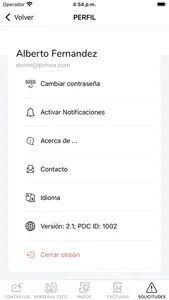 Sistema de Información EXXACON screenshot 5