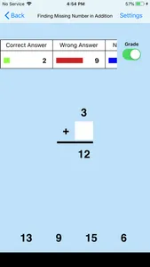 Find Missing Number Addition screenshot 2