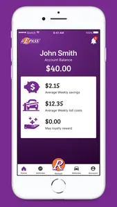 E-PASS Toll App screenshot 1