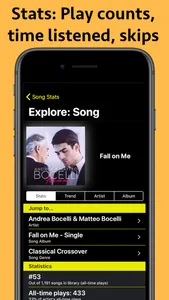 Song Stats for Apple Music screenshot 1