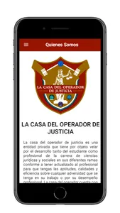 Casa del operador de justicia screenshot 2