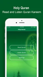 Quran Kareem MP3 & Translation screenshot 0
