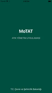 MoTAT Atık Yönetim Uygulaması screenshot 0