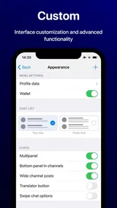 iMe Messenger & Crypto Wallet screenshot 2