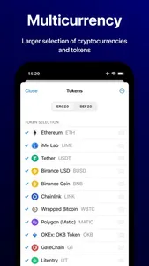 iMe Messenger & Crypto Wallet screenshot 4