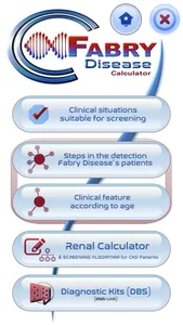 FABRY Disease Calculator screenshot 1