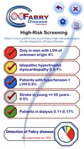 FABRY Disease Calculator screenshot 3