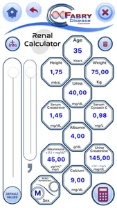 FABRY Disease Calculator screenshot 4